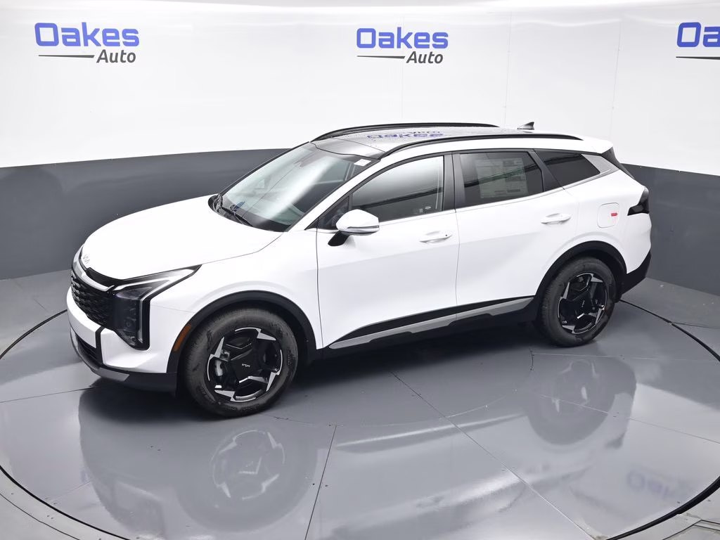 2026 Glacial White Pearl Kia Sportage EX FWD SUV