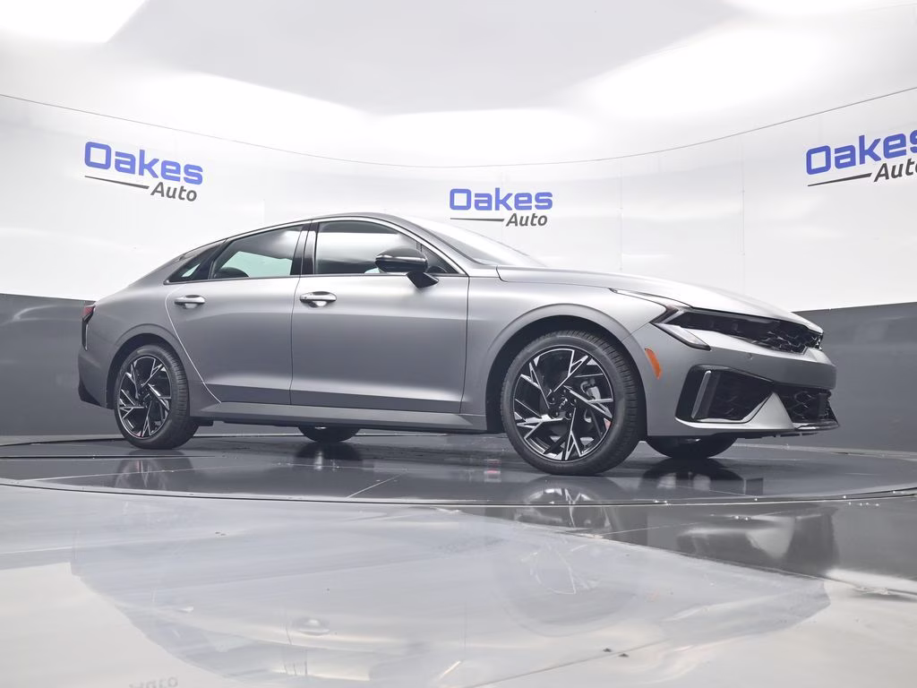 2026 Steel Matte Gray Kia K5 GT-Line AWD Sedan