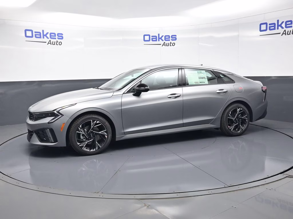 2026 Steel Matte Gray Kia K5 GT-Line AWD Sedan