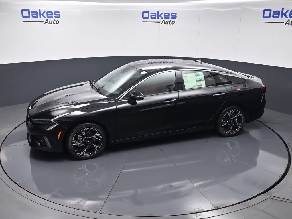 2026 Aurora Black Pearl Kia K5 GT-Line AWD Sedan