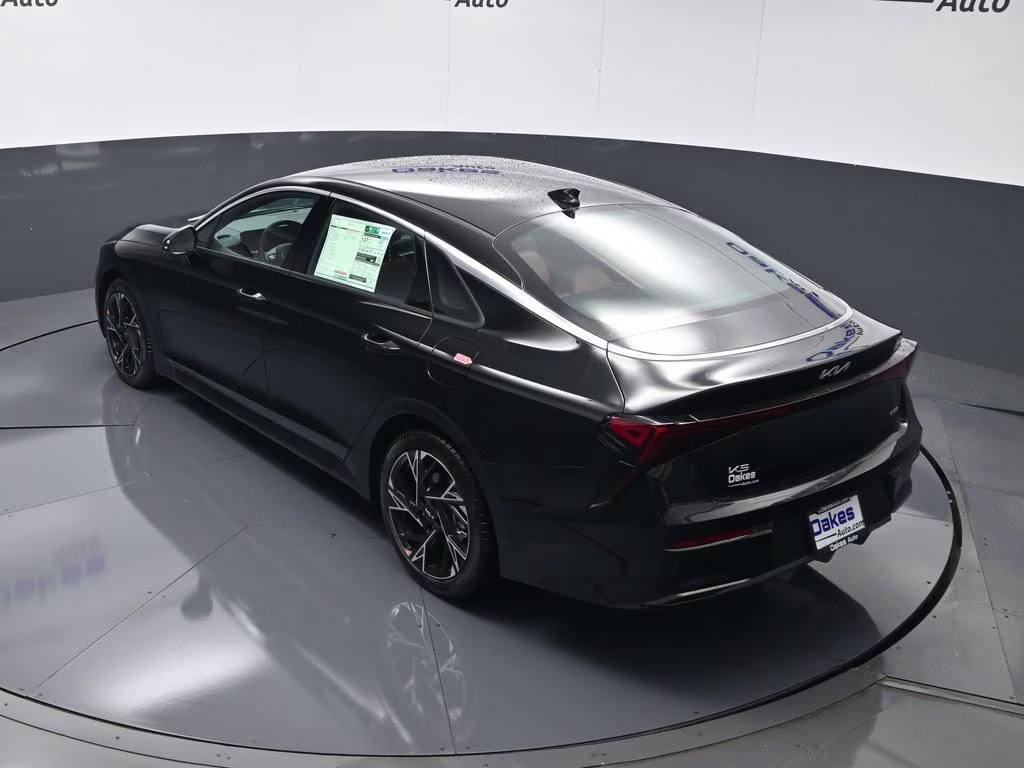 2026 Aurora Black Pearl Kia K5 GT-Line AWD Sedan