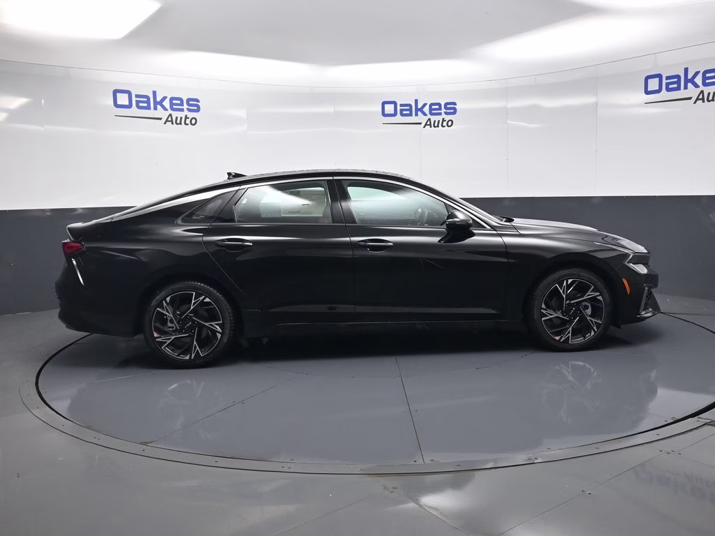 2026 Aurora Black Pearl Kia K5 GT-Line AWD Sedan