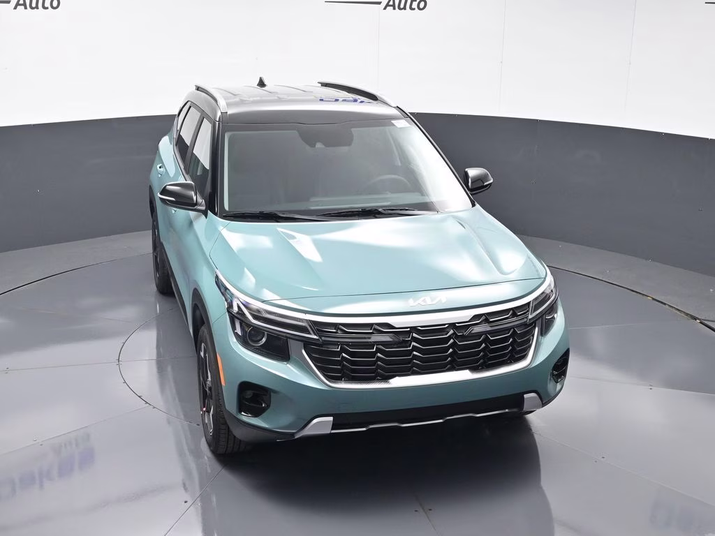 2026 Pluton Blue/Black Roof Kia Seltos S AWD SUV