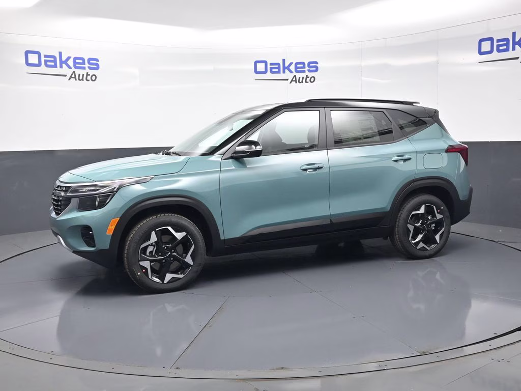 2026 Pluton Blue/Black Roof Kia Seltos S AWD SUV