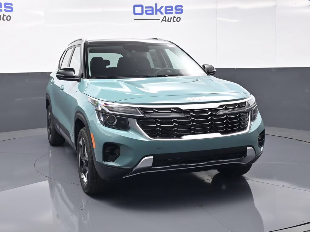 2026 Pluton Blue/Black Roof Kia Seltos S AWD SUV