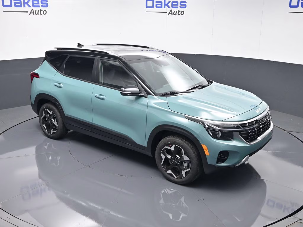2026 Pluton Blue/Black Roof Kia Seltos S AWD SUV