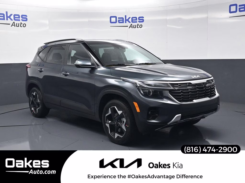 2026 Gravity Gray Kia Seltos S AWD SUV