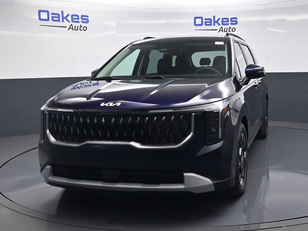2026 Deep Chroma Blue Kia Carnival EX FWD Van