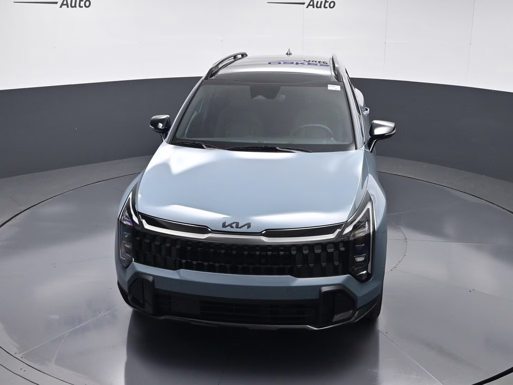 2026 Heritage Blue Kia Sportage Hybrid X-Line AWD SUV