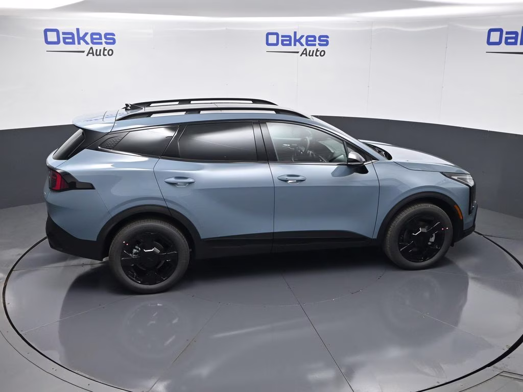 2026 Heritage Blue Kia Sportage Hybrid X-Line AWD SUV