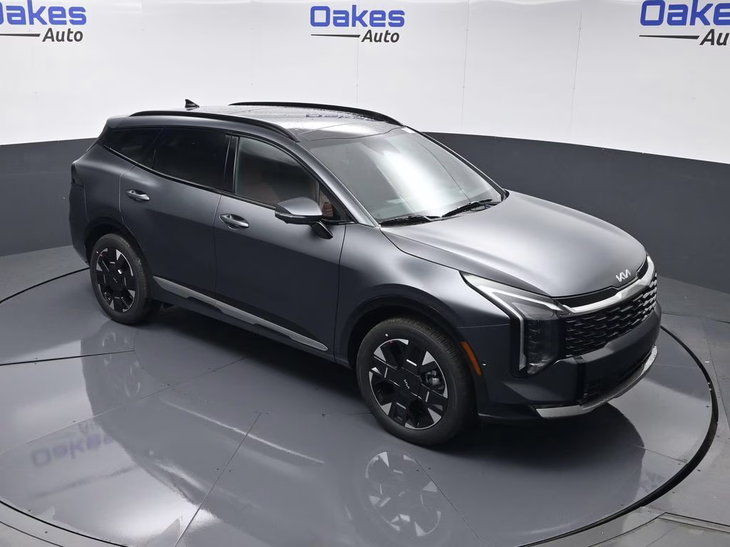 2026 Shadow Matte Gray Kia Sportage Hybrid SX-Prestige AWD SUV