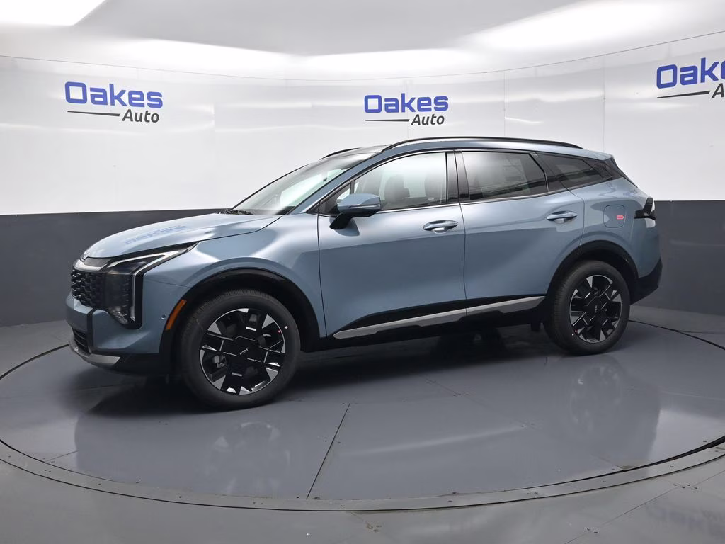 2026 Heritage Blue Kia Sportage Hybrid SX-Prestige AWD SUV