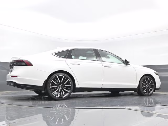 2026 Platinum White Pearl Honda Accord Hybrid Touring FWD Sedan