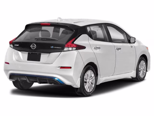 2022 Pearl White Nissan LEAF SV FWD Hatchback