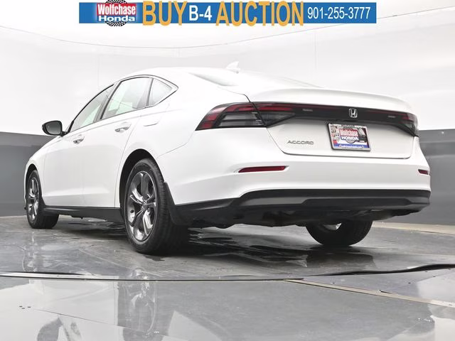 2023 Platinum White Pearl Honda Accord EX FWD Sedan