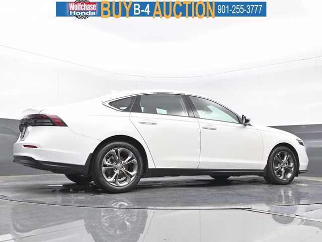 2023 Platinum White Pearl Honda Accord EX FWD Sedan
