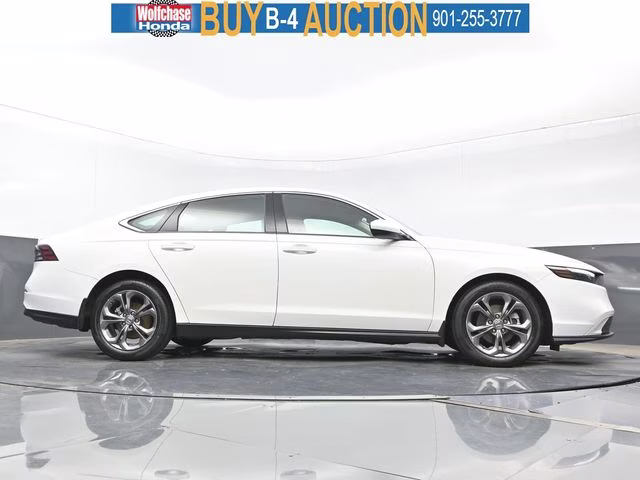 2023 Platinum White Pearl Honda Accord EX FWD Sedan