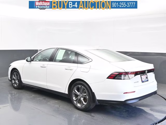 2023 Platinum White Pearl Honda Accord EX FWD Sedan