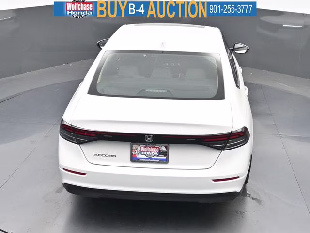 2023 Platinum White Pearl Honda Accord EX FWD Sedan