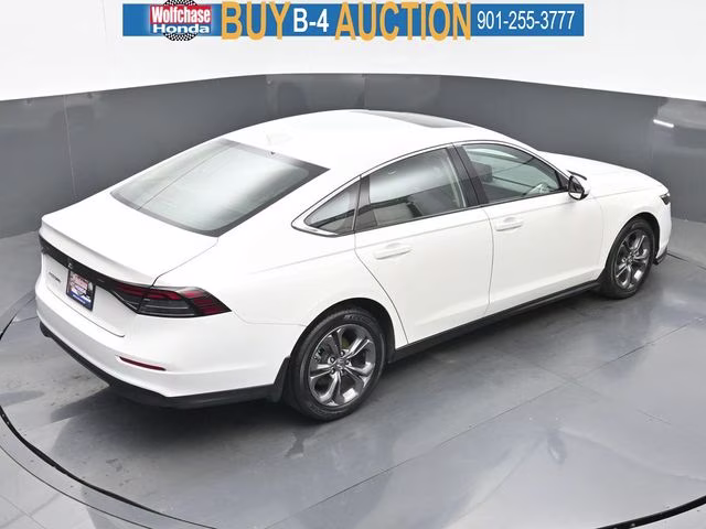 2023 Platinum White Pearl Honda Accord EX FWD Sedan