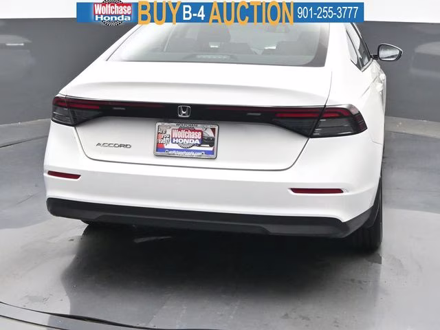 2023 Platinum White Pearl Honda Accord EX FWD Sedan