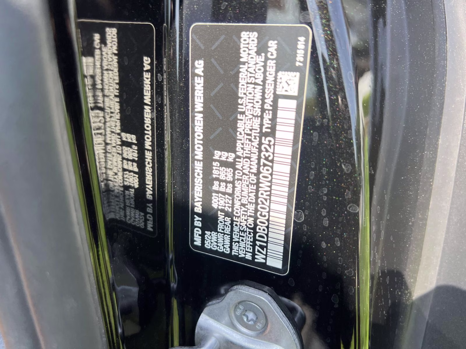2024 Black Toyota GR Supra 3.0 Auto (Natl) RWD Sedan