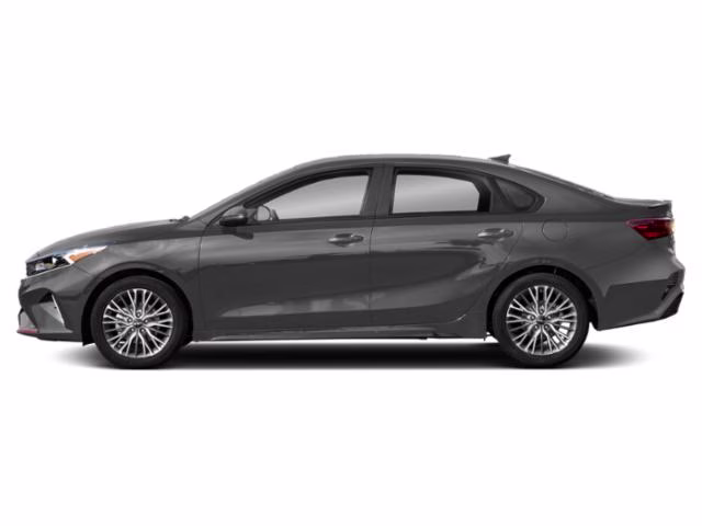 2022 Gravity Gray Kia Forte GT-Line FWD Sedan