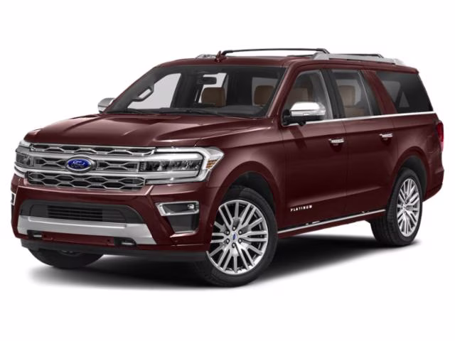 2023 Red Metallic Ford Expedition Max Platinum RWD SUV
