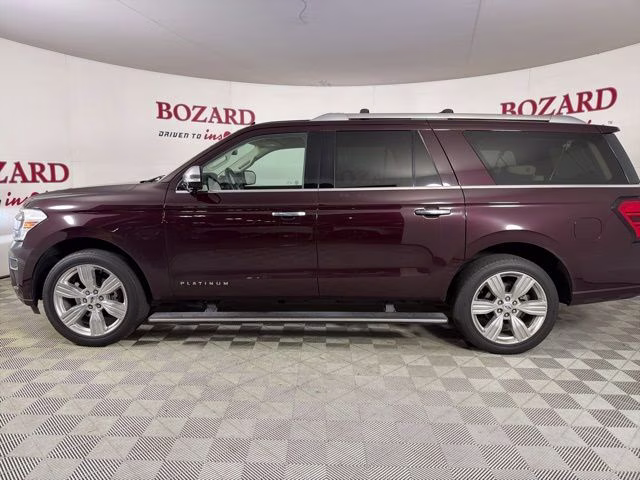 2023 Red Metallic Ford Expedition Max Platinum RWD SUV