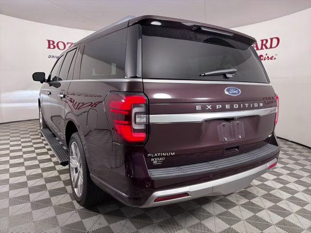 2023 Red Metallic Ford Expedition Max Platinum RWD SUV