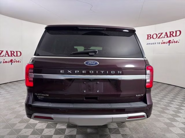 2023 Red Metallic Ford Expedition Max Platinum RWD SUV