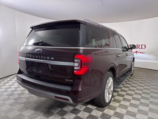 2023 Red Metallic Ford Expedition Max Platinum RWD SUV