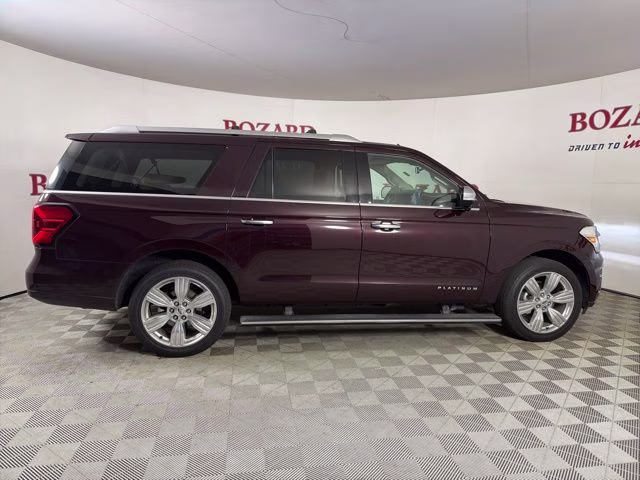 2023 Red Metallic Ford Expedition Max Platinum RWD SUV
