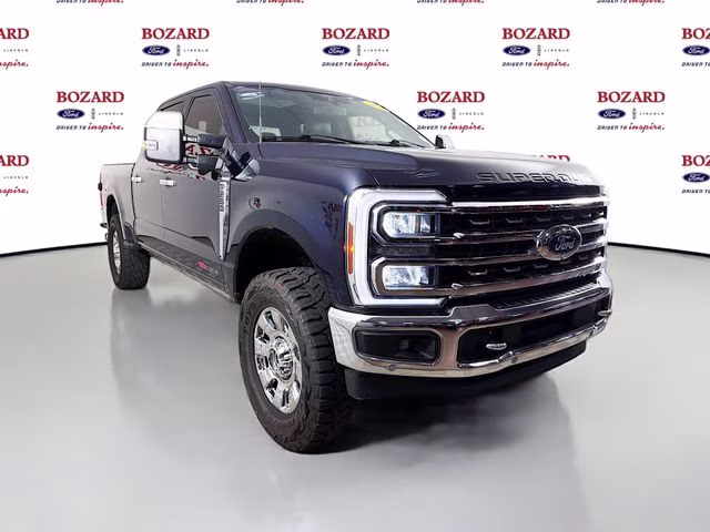2024 Blue Metallic Ford Super Duty F-250 SRW King Ranch 4X4 Truck