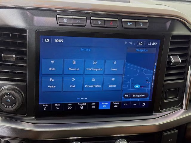 2024 Blue Metallic Ford Super Duty F-250 SRW King Ranch 4X4 Truck
