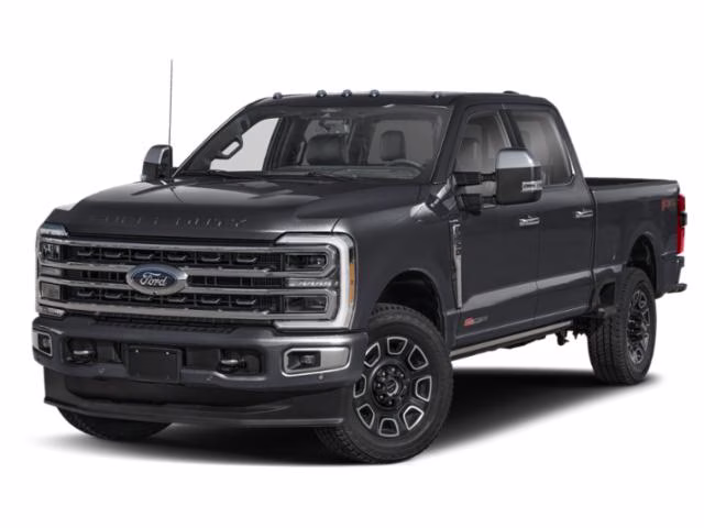 2025 Black Metallic Ford Super Duty F-250 SRW Platinum 4X4 Truck