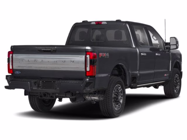 2025 Black Metallic Ford Super Duty F-250 SRW Platinum 4X4 Truck