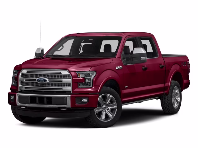 2016 Ruby Red Metallic Ford F-150 Platinum 4X4 Truck