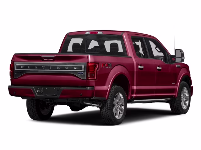 2016 Ruby Red Metallic Ford F-150 Platinum 4X4 Truck