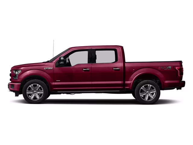 2016 Ruby Red Metallic Ford F-150 Platinum 4X4 Truck
