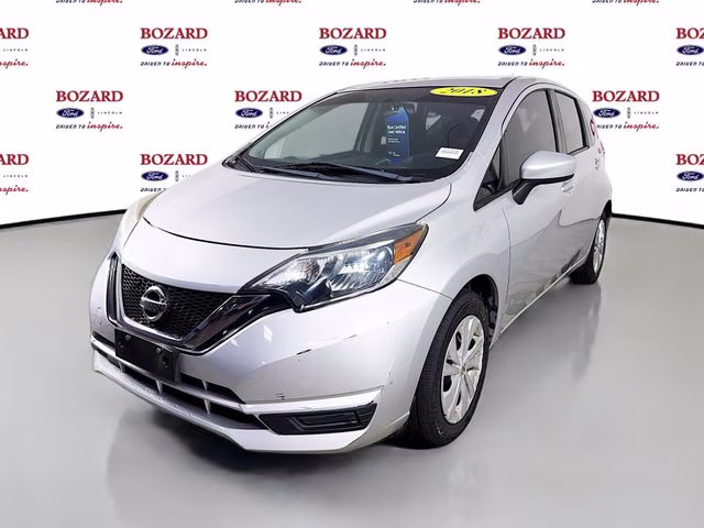 2018 Brilliant Silver Nissan Versa Note SV FWD Hatchback