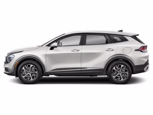 2025 Glacial White Pearl Kia Sportage EX FWD SUV