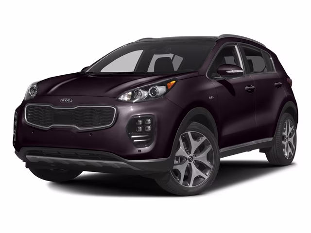 2017 Black Cherry Kia Sportage SX AWD SUV