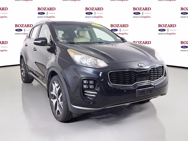 2017 Black Cherry Kia Sportage SX AWD SUV