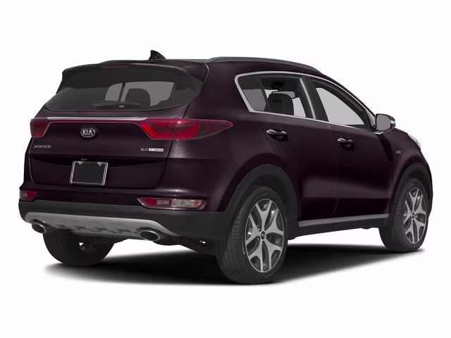 2017 Black Cherry Kia Sportage SX AWD SUV