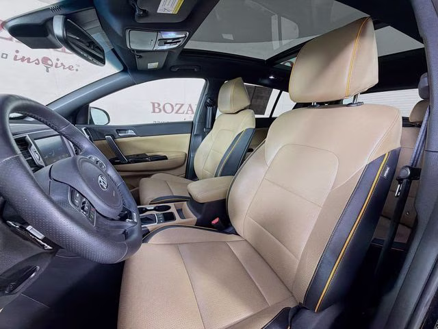 2017 Black Cherry Kia Sportage SX AWD SUV