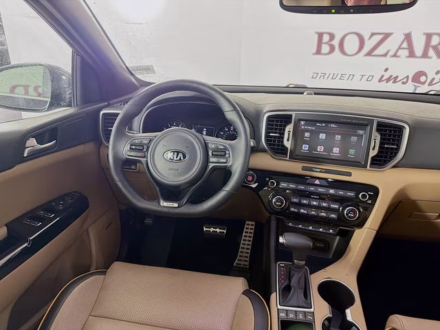 2017 Black Cherry Kia Sportage SX AWD SUV