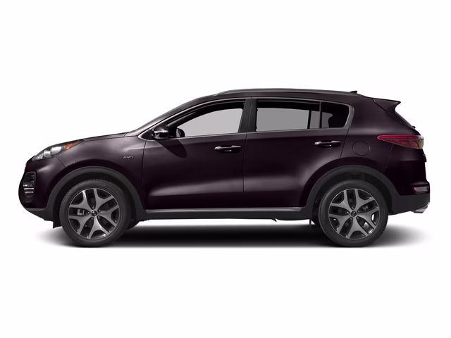 2017 Black Cherry Kia Sportage SX AWD SUV