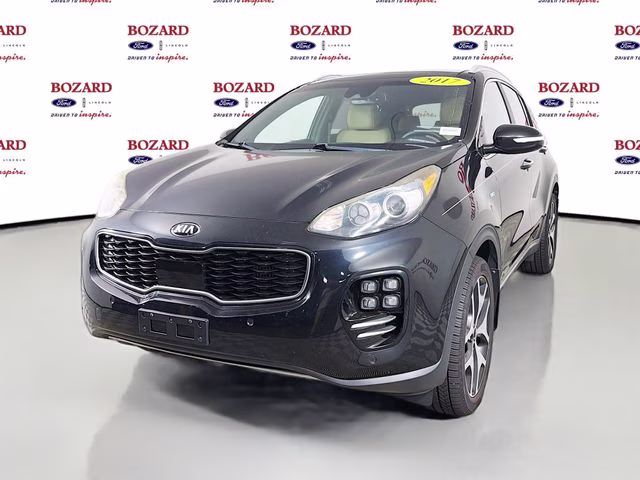 2017 Black Cherry Kia Sportage SX AWD SUV
