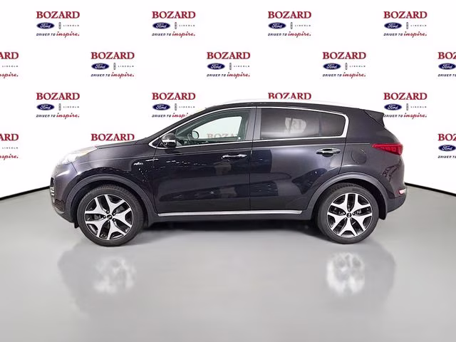 2017 Black Cherry Kia Sportage SX AWD SUV